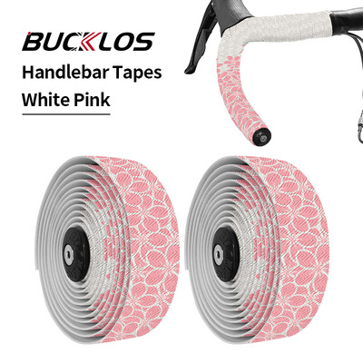 Páska na riadidlá BUCKLOS, Arabesquitic, Drop Bar, tlmiaca páska na riadidlá, vodotesná páska na pretekárske bicykle