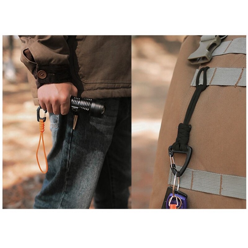 1Gb Atslēgu piekariņš Lietussarga Virves āķis Āra kempings Sporta piederumi Pīta virve 7-dzīslu atslēgu piekariņš Lukturis Mazs rīks Atslēgu aukla