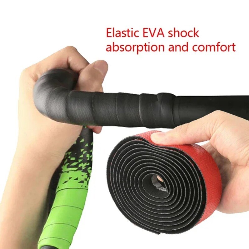 Maanteeratta juhtraua teibid libisemisvastased maanteeratta lenkstangi teibid PU EVA Amortisatsiooniga jalgratta kangi side Jalgrattaosad