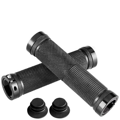 MTB gumeni rukohvati za bicikle Aluminijska brava Bilateralna brava Ručke za upravljač protiv klizanja Biciklistički rukavac za upravljač BMX Dodaci za bicikle