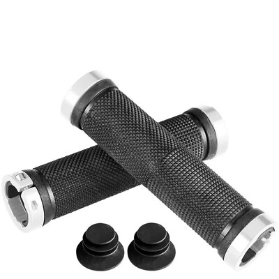 MTB gumeni rukohvati za bicikle Aluminijska brava Bilateralna brava Ručke za upravljač protiv klizanja Biciklistički rukavac za upravljač BMX Dodaci za bicikle