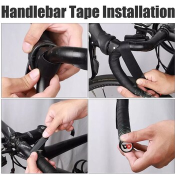 Supacaz Super Sticky Kush Road Bike Handle Bar Tape EVA High Rebound Bike Handlebar Tape Αντιολισθητική αναπνέουσα ταινία ράβδου ποδηλάτου