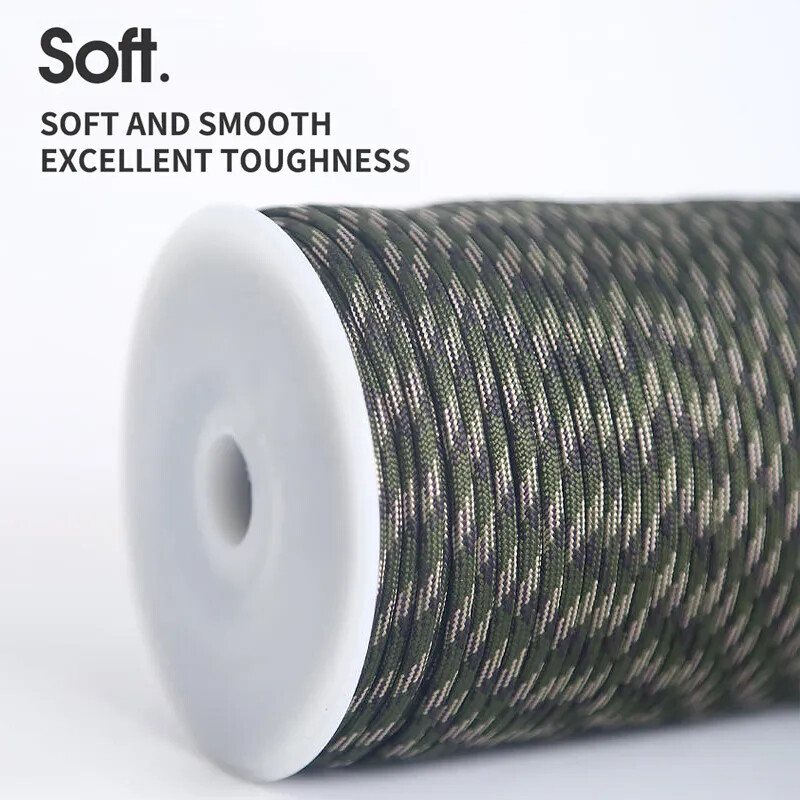 7 jezgri 550 Paracord kabel 5 8 16 31 M promjera 4 mm za kampiranje na otvorenom, uže za preživljavanje, padobransko uže, dodaci za planinarske šatore