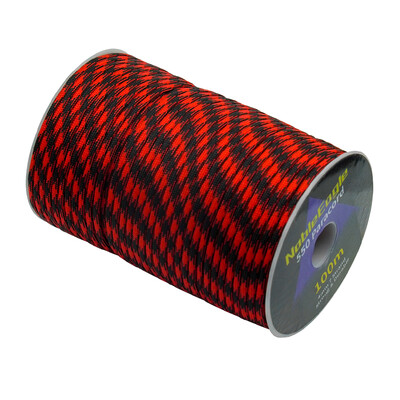 Militārais 550 Paracord Virve 100M 50M 7 stieņu 4 mm izpletņa vads āra kempinga izdzīvošanas piederumi DIY rokassprādzes telšu līnija