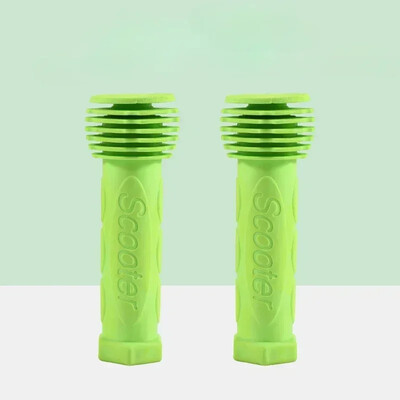 1 pāris gumijas velosipēda roktura rokturi, pretslīdes, ūdensizturīgs trīsriteņa motorollera stūres stienis bērniem bērnu riteņbraukšanas roktura stieņi