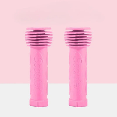 1 pāris gumijas velosipēda roktura rokturi, pretslīdes, ūdensizturīgs trīsriteņa motorollera stūres stienis bērniem bērnu riteņbraukšanas roktura stieņi