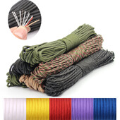 7 serdeņi 550 Paracord vads 31M Dia.4mm āra kempinga izdzīvošanas štrope Izpletņa virve pārgājienu telts piederumi