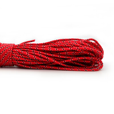 2 mm Paracord 25 FT 100 FT virve, 1 stieņa Paracorde āra izdzīvošanas aprīkojums, apģērbu līnijas DIY rokassprādzes vairumtirdzniecība