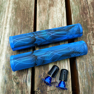 Īpaši viegli pagarināmi velosipēda rokturi Gumijas krāsas triecienu absorbējoši, neslīdoši, mīksti 160 MM stūres pārsegs riteņbraukšanas kalnu velosipēda rokturi