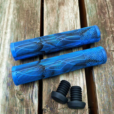 Īpaši viegli pagarināmi velosipēda rokturi Gumijas krāsas triecienu absorbējoši, neslīdoši, mīksti 160 MM stūres pārsegs riteņbraukšanas kalnu velosipēda rokturi