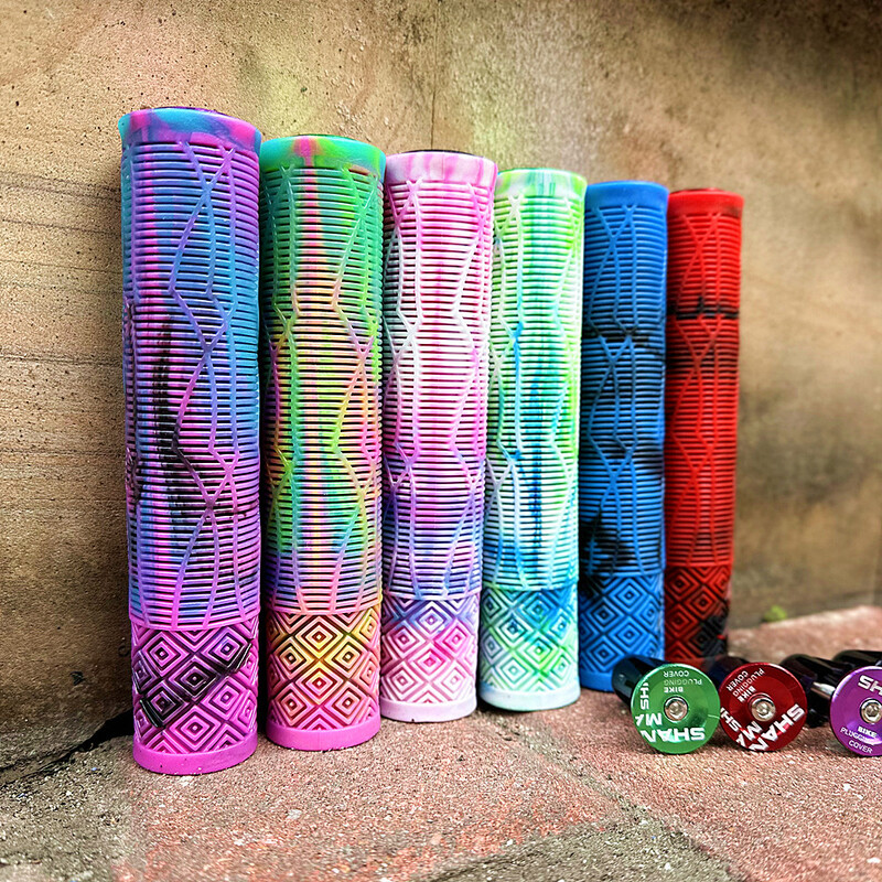 Īpaši viegli pagarināmi velosipēda rokturi Gumijas krāsas triecienu absorbējoši, neslīdoši, mīksti 160 MM stūres pārsegs riteņbraukšanas kalnu velosipēda rokturi