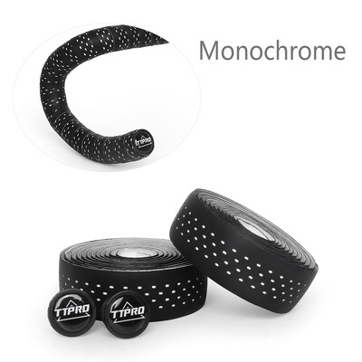 TTPRO traka za upravljač za cestovni bicikl Gravel Neklizajuća 2100 mm PU EVA bijela crna otporna na prašinu Oblozi za upravljač Prozračne trake