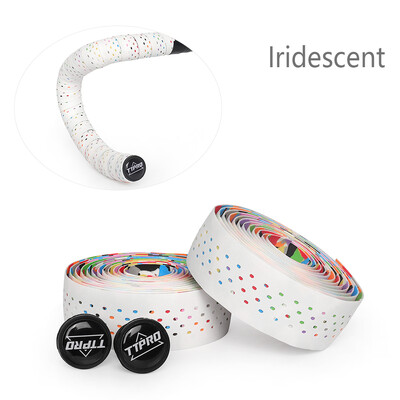 TTPRO traka za upravljač za cestovni bicikl Gravel Neklizajuća 2100 mm PU EVA bijela crna otporna na prašinu Oblozi za upravljač Prozračne trake