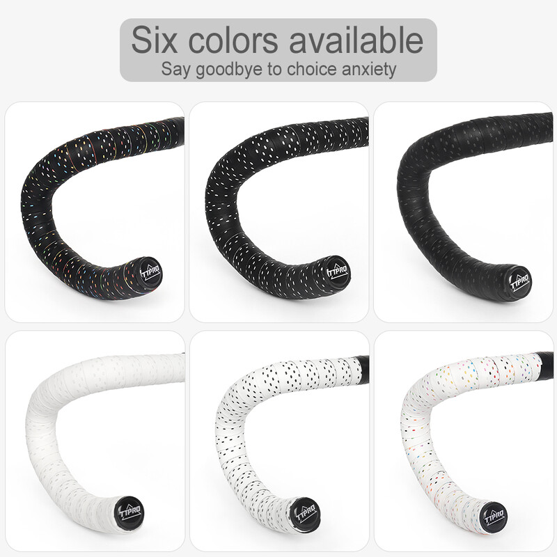 TTPRO traka za upravljač za cestovni bicikl Gravel Neklizajuća 2100 mm PU EVA bijela crna otporna na prašinu Oblozi za upravljač Prozračne trake