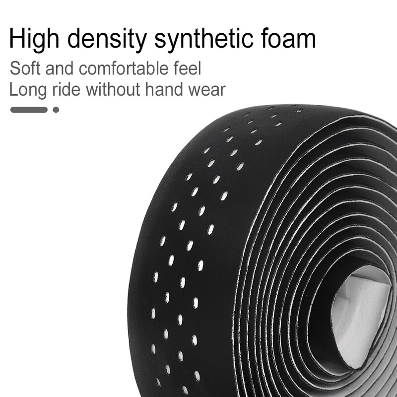 TTPRO traka za upravljač za cestovni bicikl Gravel Neklizajuća 2100 mm PU EVA bijela crna otporna na prašinu Oblozi za upravljač Prozračne trake