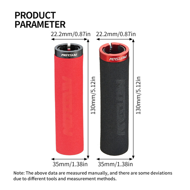 MOTSUV MTB roktura sūkļa rokturi ar putekļu aizbāzni īpaši viegls, mīksts velosipēda stūres pārsegs, neslīdošs, mājīgs velosipēda roktura sakausējuma velosipēdu daļas