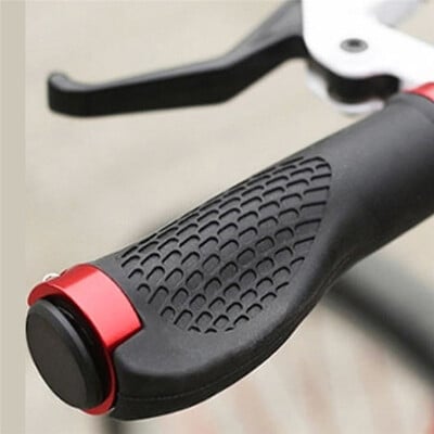 Mâner cauciuc pentru ghidon de bicicletă Anti-alunecare Ergonomic MTB de munte Piese de ciclism Mânere de bicicletă Negru Auriu Roșu Albastru