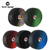 WEST BIKING Prozračna traka za upravljač za profesionalne cestovne bicikle PU EVA protuklizna traka za šipke za bicikle Biciklistička traka za upravljač bicikla