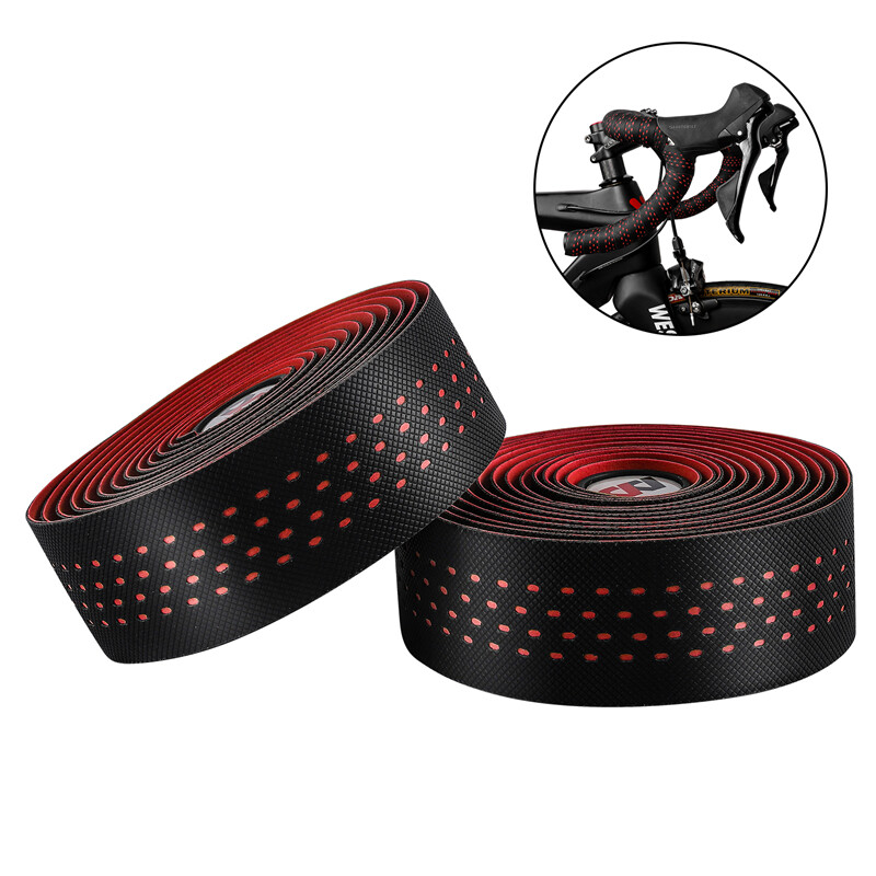 WEST BIKING Prozračna traka za upravljač za profesionalne cestovne bicikle PU EVA protuklizna traka za šipke za bicikle Biciklistička traka za upravljač bicikla