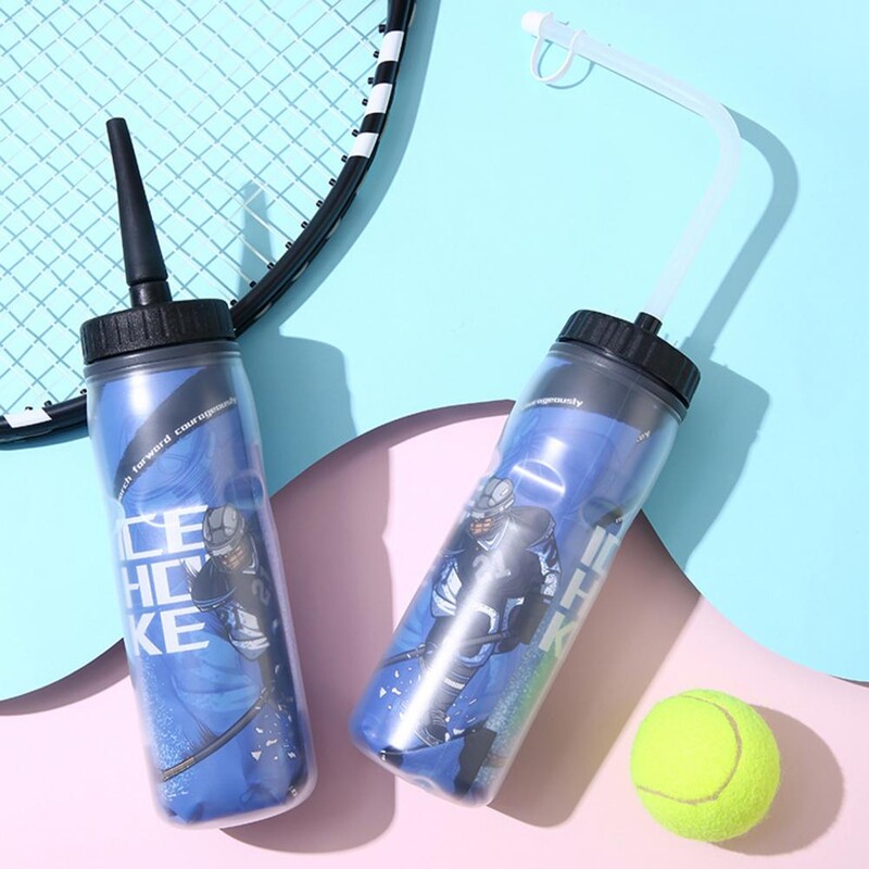 Prijenosna boca za piće bez BPA Dobro brtvljenje Slamka s dugim izljevom Čaša za vodu Materijal PP Boca za vodu Sportovi na otvorenom