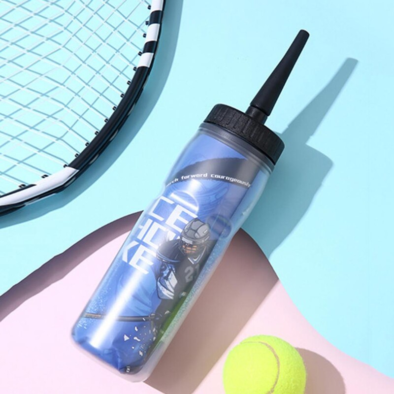 Prijenosna boca za piće bez BPA Dobro brtvljenje Slamka s dugim izljevom Čaša za vodu Materijal PP Boca za vodu Sportovi na otvorenom