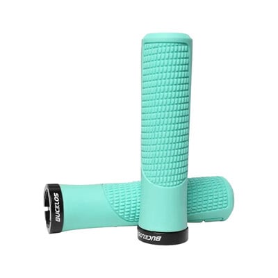 BUCKLOS velosipēda stūres rokturis gumijas velosipēda roktura stieņa rokturi Amortizējoši slēdzami MTB aproces Riteņbraukšanas piederumi