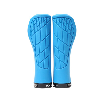 BUCKLOS velosipēda stūres rokturis gumijas velosipēda roktura stieņa rokturi Amortizējoši slēdzami MTB aproces Riteņbraukšanas piederumi