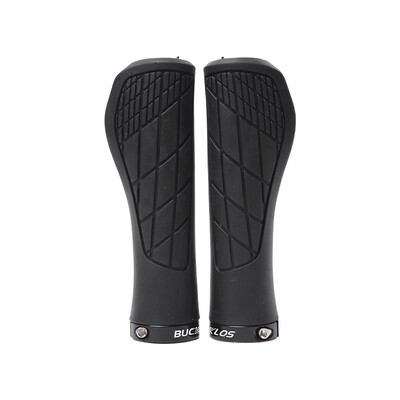 BUCKLOS velosipēda stūres rokturis gumijas velosipēda roktura stieņa rokturi Amortizējoši slēdzami MTB aproces Riteņbraukšanas piederumi