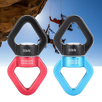 Rope Swivel Safety Rotator Climbing Swivel 30KN Climbing Yoga Swivel Safety Περιστροφική συσκευή πολλαπλών λειτουργιών Σύνδεσμος