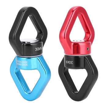 Rope Swivel Safety Rotator Climbing Swivel 30KN Climbing Yoga Swivel Safety Περιστροφική συσκευή πολλαπλών λειτουργιών Σύνδεσμος