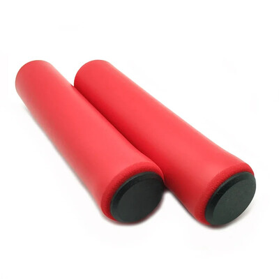 Mīksti silikona velosipēda stūres rokturi āra MTB šosejas velosipēda sūkļa rokturi Pārvalks pret slīdēšanu Spēcīgi atbalsta rokturi riteņbraukšanas daļa