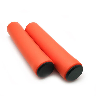 Mīksti silikona velosipēda stūres rokturi āra MTB šosejas velosipēda sūkļa rokturi Pārvalks pret slīdēšanu Spēcīgi atbalsta rokturi riteņbraukšanas daļa