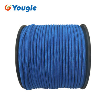 YOUGLE 5Strand 350 Paracord Cord Lanyard Rope Mil Spec Climbing Camping Knitted Bracelet εξοπλισμός επιβίωσης 164FT