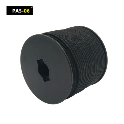 YOUGLE 5Strand 350 Paracord izpletņa aukla Virve Mil Spec Climbing Camping Trikotāžas aproce izdzīvošanas aprīkojums 164FT