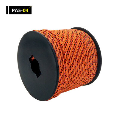 YOUGLE 5Strand 350 Paracord izpletņa aukla Virve Mil Spec Climbing Camping Trikotāžas aproce izdzīvošanas aprīkojums 164FT