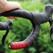 Gradijent nadogradnji bicikla - bijela, crvena, zlatna, zelena, plava traka protiv klizanja Trokutasti blok uzorak Otporan na habanje Udoban rukohvat