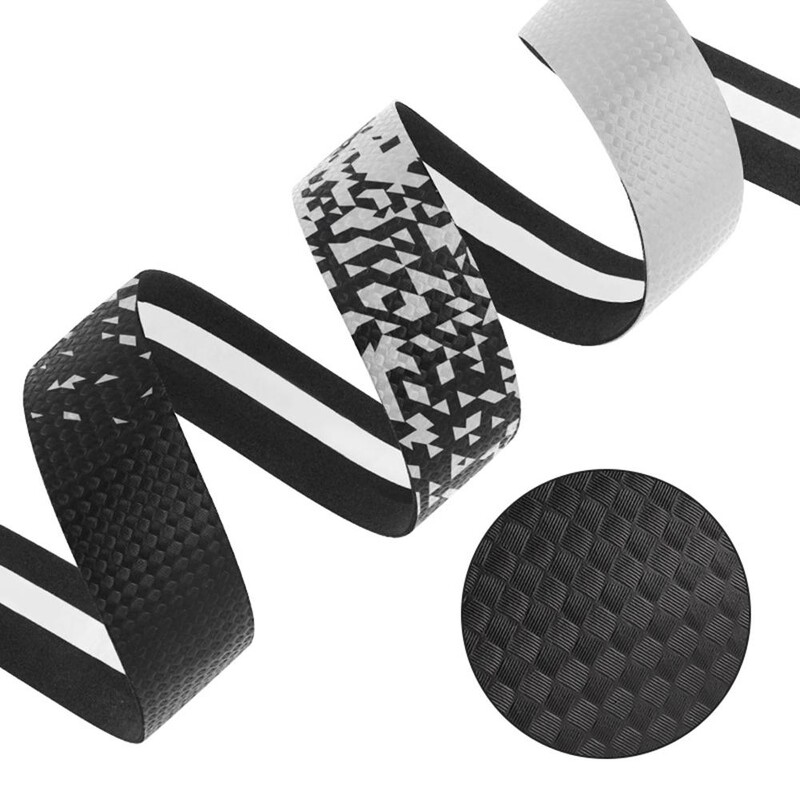 Gradijent nadogradnji bicikla - bijela, crvena, zlatna, zelena, plava traka protiv klizanja Trokutasti blok uzorak Otporan na habanje Udoban rukohvat