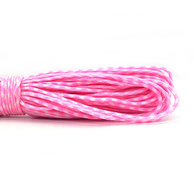 100 krāsas Paracord 31 metri 100 FT, 50 FT, 25 FT diametrs 2 mm viens statīvs serdeņi Survival izpletņa auklai, štrope kempinga kāpšanas virve