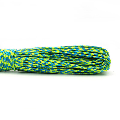 100 krāsas Paracord 31 metri 100 FT, 50 FT, 25 FT diametrs 2 mm viens statīvs serdeņi Survival izpletņa auklai, štrope kempinga kāpšanas virve
