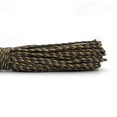 100 krāsas Paracord 31 metri 100 FT, 50 FT, 25 FT diametrs 2 mm viens statīvs serdeņi Survival izpletņa auklai, štrope kempinga kāpšanas virve