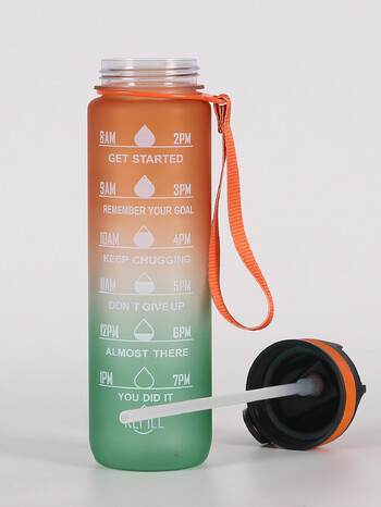 1бр. 1L Gradient Sports Water Cup Fitness Mountaineering Cycling water bottle