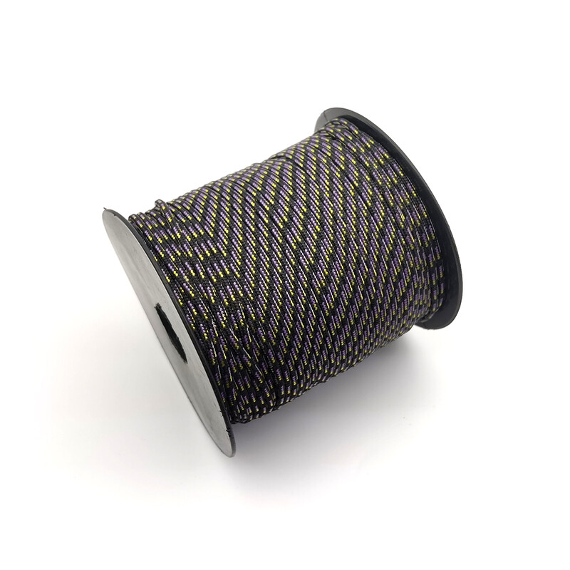 Jezgre s jednim postoljem od 2 mm 100 metara Paracord za preživljavanje Uže za padobrane Uže za kampiranje Penjanje Uže za kampiranje Planinarenje