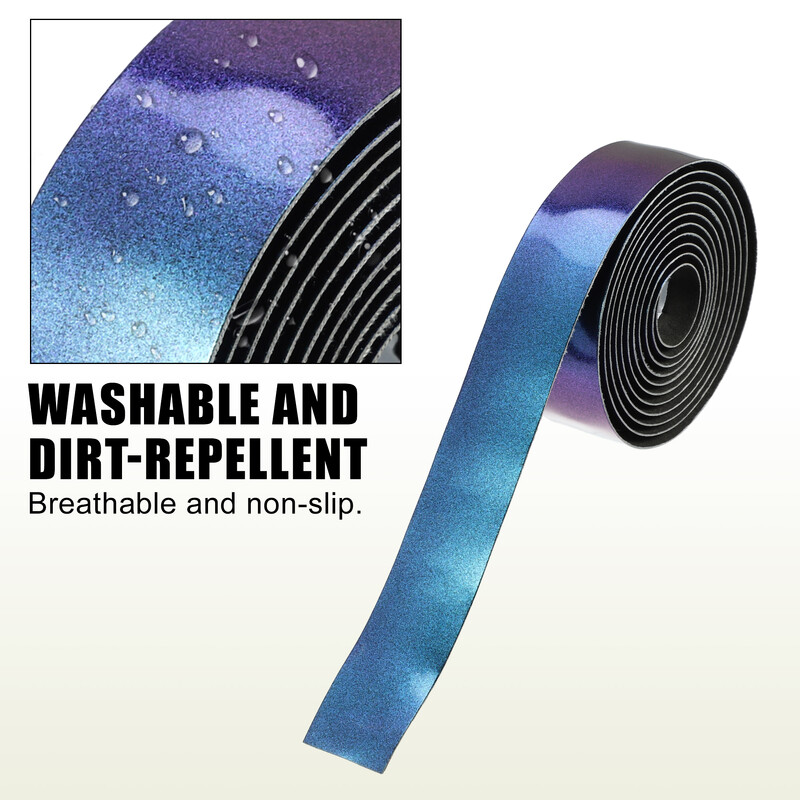 X Autohaux 1 par traka za upravljač bicikla protiv klizanja s čepovima za cestovne bicikle Plavo Ljubičasta