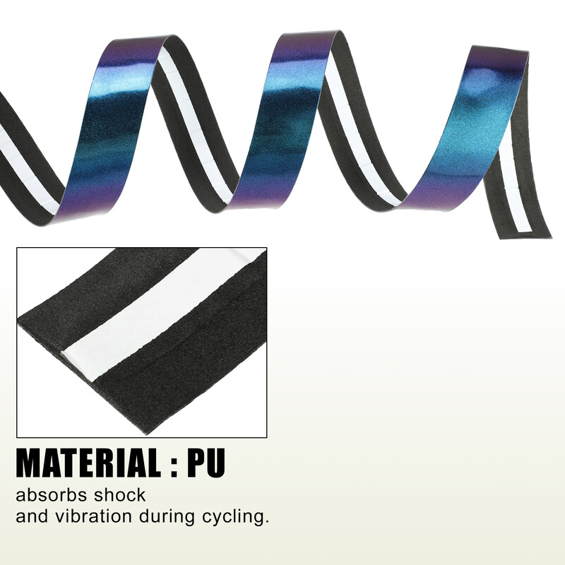 X Autohaux 1 par traka za upravljač bicikla protiv klizanja s čepovima za cestovne bicikle Plavo Ljubičasta