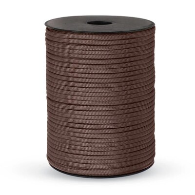 7 serdeņi 550 Paracord vads 100 M diametrā 4 mm, paredzēts izdzīvošanai āra kempingā.