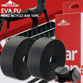 MOTSUV Bandă pentru ghidon pentru bicicletă de drum Bară pentru bicicletă Anti-alunecare PU Amortizare EVA Absorbție de șoc Bandă pentru mâner Banda de bară pentru ciclism Dop de capăt Prat