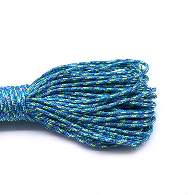 Diametrs 2 mm viens statīva serdeņi Paracord izdzīvošanai Izpletnis Aukla Virve Kempings Kāpšana Virve Pārgājieni Juvelierizstrādājumu izgatavošana Vairumtirdzniecība