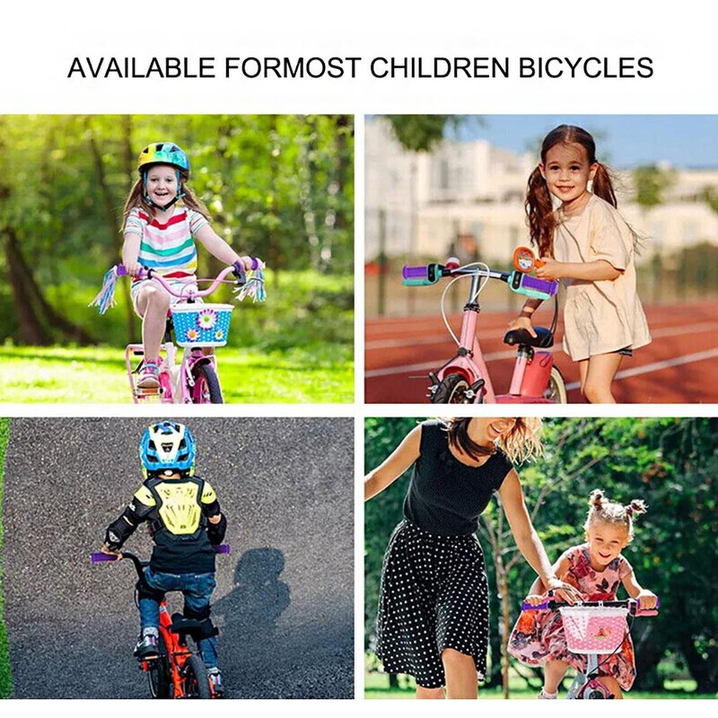 Bērnu velosipēdu mīkstie stūres stieņi, gumijas roktura pārsegi, velosipēda stūres rokturi motorollera trīsriteņa bērnu velosipēdam