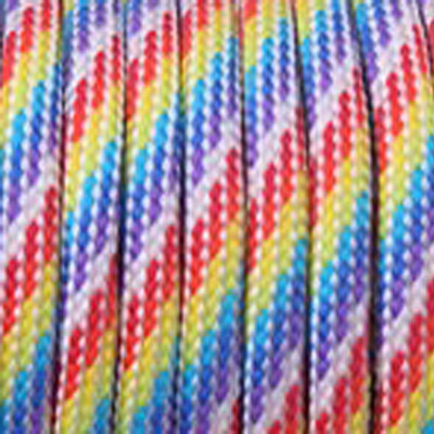 5 m 4 mm „Paracord 550“ parašiuto laidas, lauko žygių diržas, vilkimas, stovyklavimo virvė, drabužių palapinė, alpinizmo išgyvenimo priedai