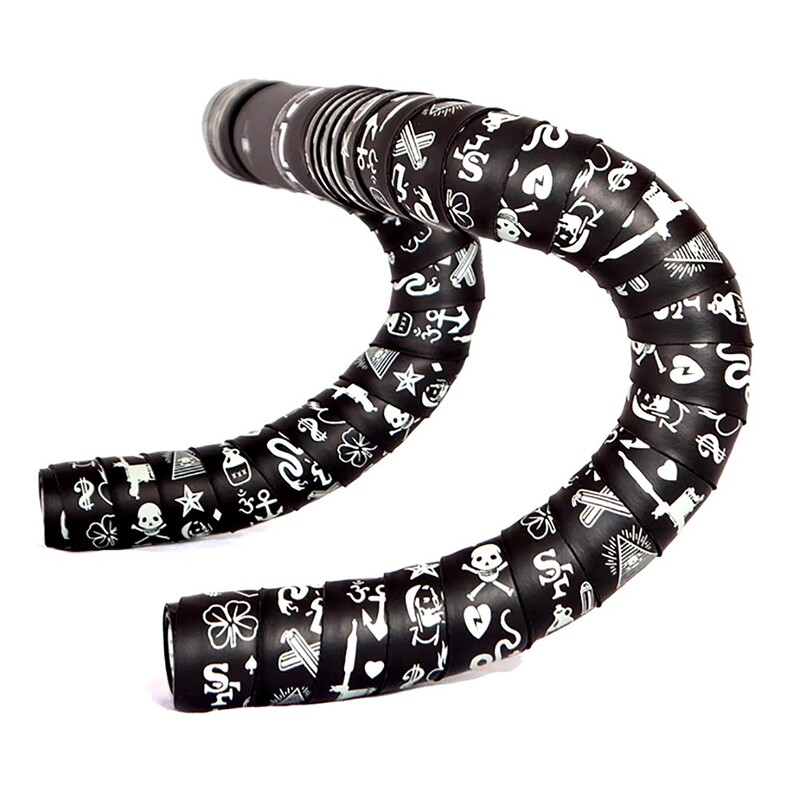 Jauna šosejas velosipēda stūres lente īpaši viegla, elpojoša, neslīdoša rokas josta 2150 * 30 * 3 mm atstarojošās lentes velosipēdu piederumi